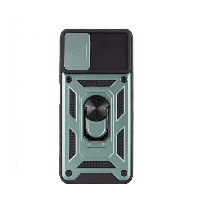 Чохол HONOR Hard Defence Series Samsung A055 Galaxy A05s Green (with Camshield and magnet)-1