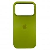 Силіконовий чохол для iPhone 17 Pro Dark Olive FULL