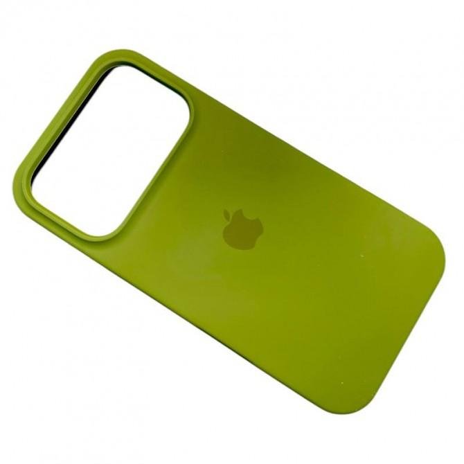 Силіконовий чохол для iPhone 17 Pro Dark Olive FULL-2