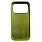 Силіконовий чохол для iPhone 17 Pro Dark Olive FULL