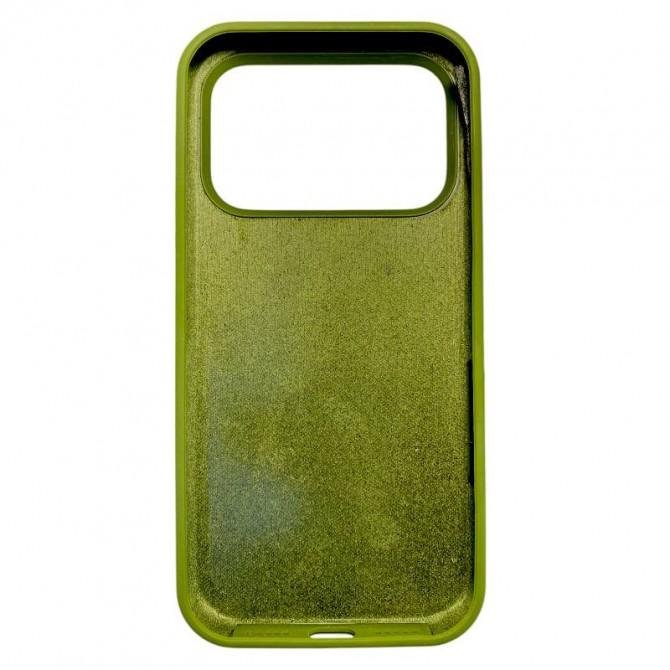 Силіконовий чохол для iPhone 17 Pro Dark Olive FULL-3