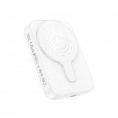 Додаткова батарея Hoco J117A Esteem PD20W with wireless charger (10000mAh) White Додаткова батарея Hoco J117A Esteem PD20W with wireless charger (10000mAh) White
