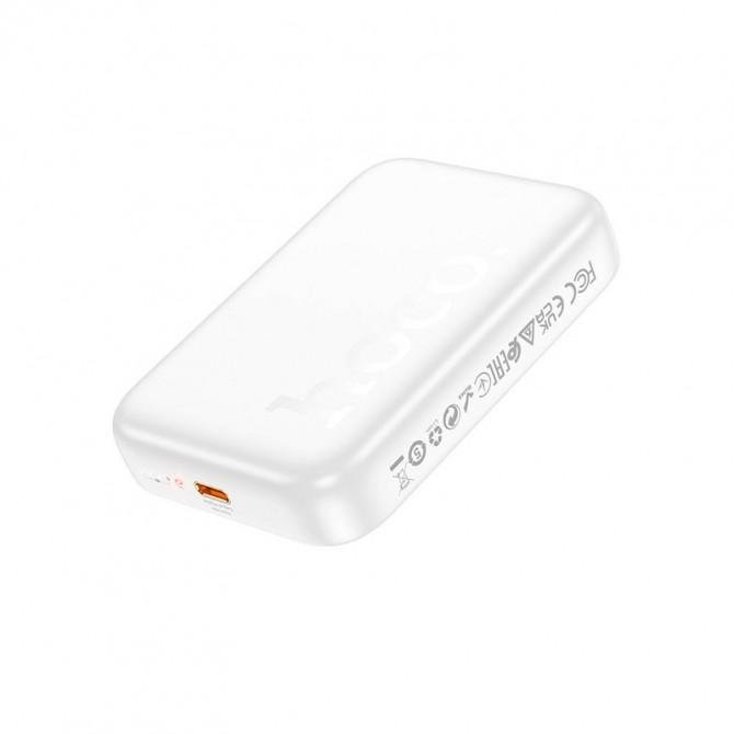 Повербанк Hoco J117A Esteem PD20W with wireless charger (10000mAh) White-1