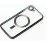 Силіконовий чохол SHINING with MagSafe для iPhone 16e Чорний