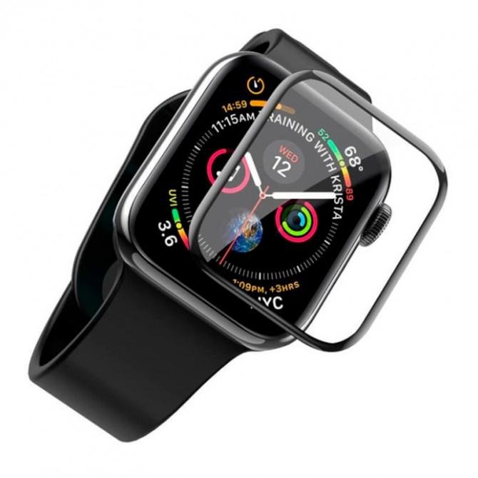 Захисна плівка 3D для Apple Watch Series 7/8/9 45mm Black-2