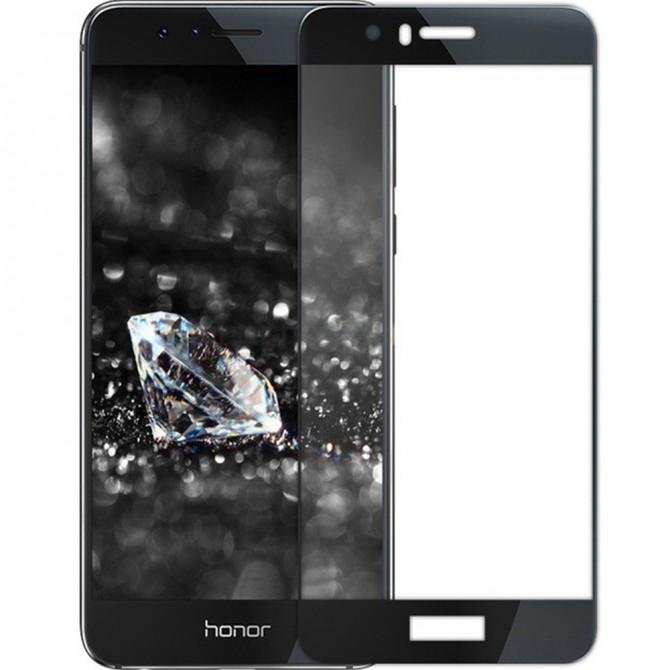 Защитное стекло для HUAWEI Honor 9 (0.3 мм, 2.5D, с чёрным Silk Screen покрытием)-1