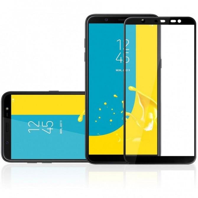 Защитное стекло для SAMSUNG J810 Galaxy J8 (2018) (0.3 мм, 2.5D, с чёрным Silk Screen покрытием)