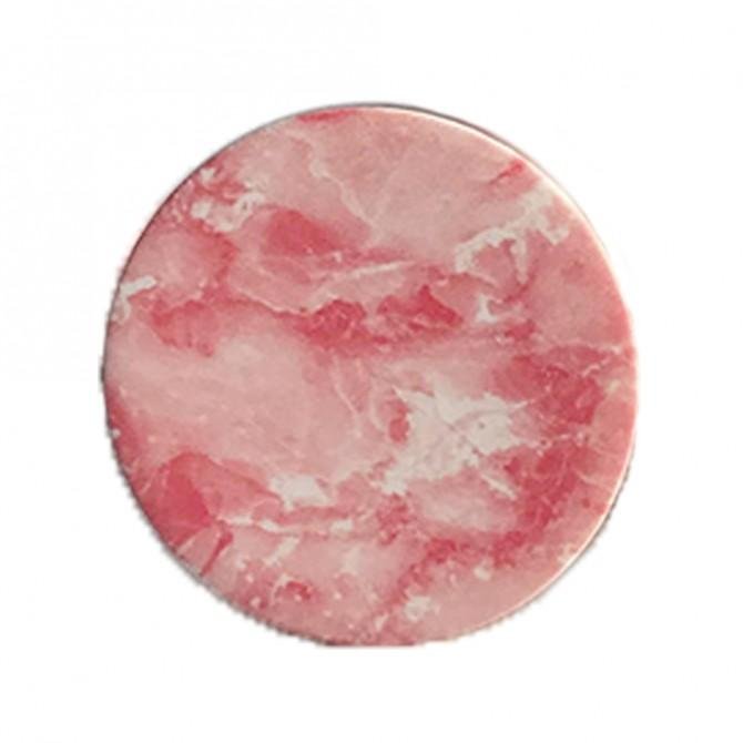 Держатель Pop Socket Marble Pink
