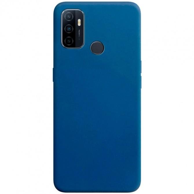 Силиконовый чехол Candy для Oppo A53/ A32/ A33 Синий