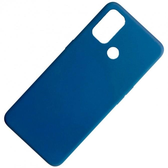 Силиконовый чехол Candy для Oppo A53/ A32/ A33 Синий-2