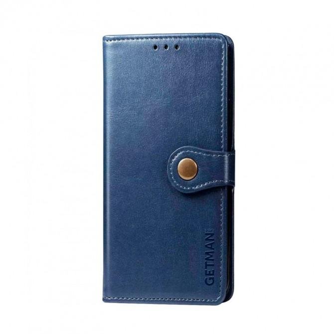 Чехол-книжка GETMAN Gallant for Xiaomi Redmi Note 10 Pro/Note 10 Pro Max Blue