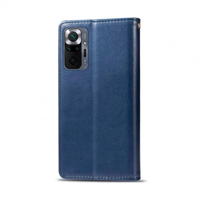 Чехол-книжка GETMAN Gallant for Xiaomi Redmi Note 10 Pro/Note 10 Pro Max Blue-1