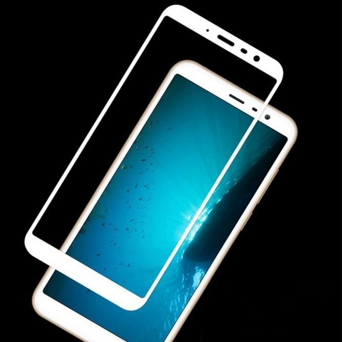 Защитное стекло для MEIZU M6T (0.3 мм, 2.5D, с белым Silk Screen покрытием)-3