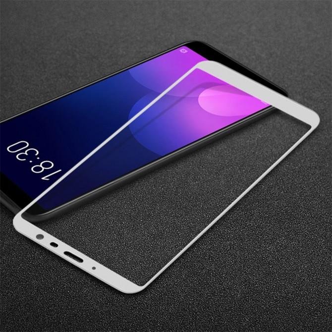 Защитное стекло для MEIZU M6T (0.3 мм, 2.5D, с белым Silk Screen покрытием)-4