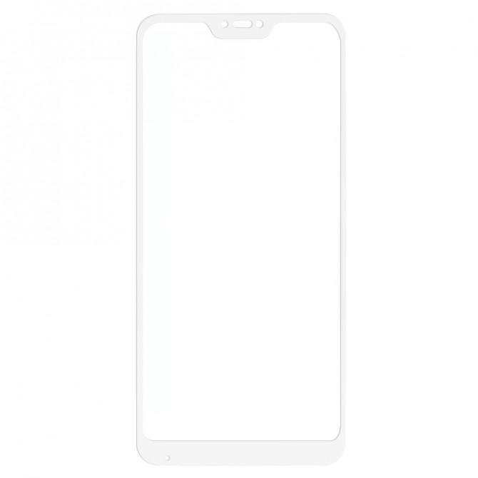 Защитное стекло для XIAOMI Redmi 6 Pro/Mi A2 Lite (0.3 мм, 2.5D, с белым Silk Screen покрытием)-2