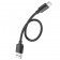 USB Кабель Hoco X96 Hyper 27W Type-C Black 0.25m