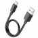 USB Кабель Hoco X96 Hyper 27W Type-C Black 0.25m