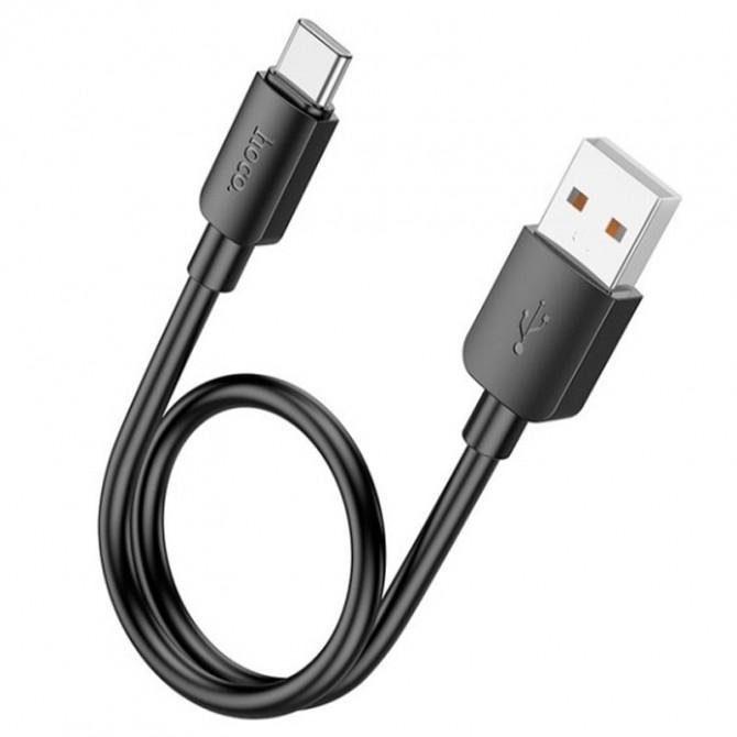 USB Кабель Hoco X96 Hyper 27W Type-C Black 0.25m-2