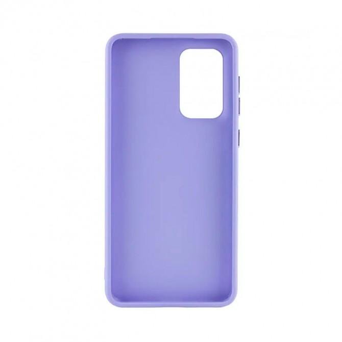 TPU чхол Bonbon Metal Style для Samsung Galaxy S24 Сиреневый-1