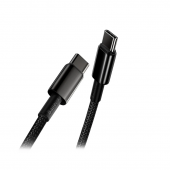 Кабель Baseus New Braided Series Type-C to Type-C 100W Cosmic Black