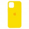 Оригинальный силиконовый чехол для iPhone 13 Pro Max Желтый FULL