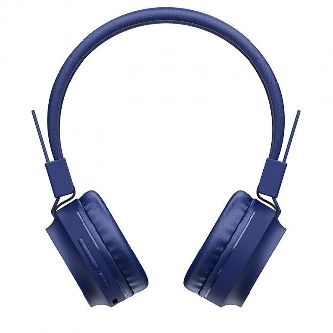 Беспроводные наушники Hoco W25 Blue