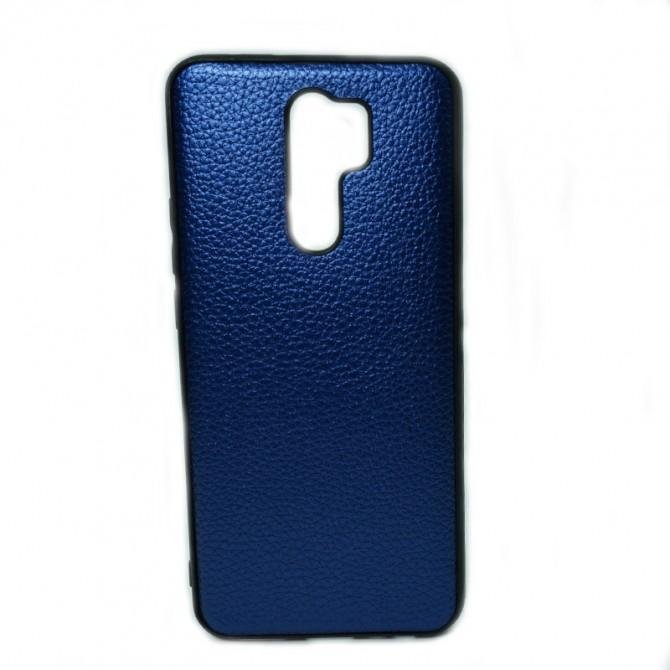 Шкіряний чохол Lava для Xiaomi Redmi 9 Blue