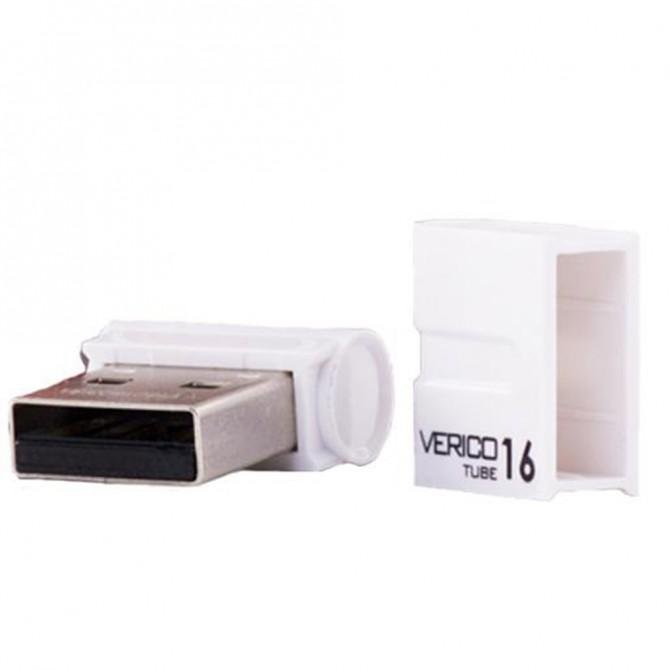 Флеш память Verico USB 16Gb Tube White-2