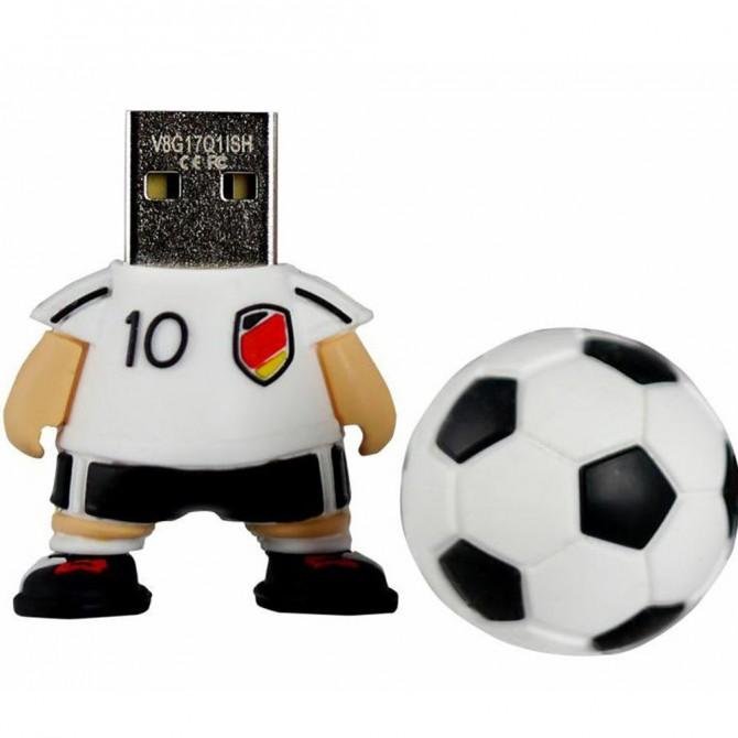 Флеш память Verico 32Gb Football Germany Черный/Белый-1