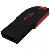 Флеш память Verico USB 32Gb Keeper Чёрный+Красный