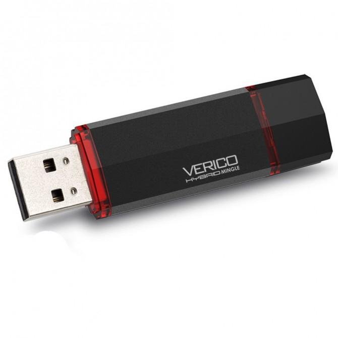 Флеш пам'ять Verico USB 64Gb Hybrid Mingle-2