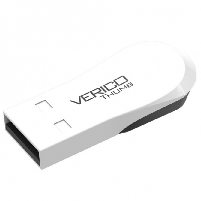 Флеш память Verico USB 64Gb Thumb Белый+Чёрный-2