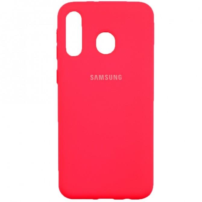 Чехол Soft Case для Samsung M305 Galaxy M30 Ярко малиновый FULL-1