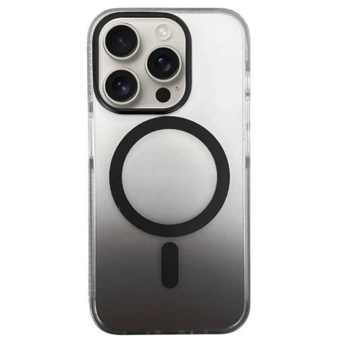 Чохол TPU+PC Phantom with MagSafe для Apple iPhone 14 Pro (6.1") Black