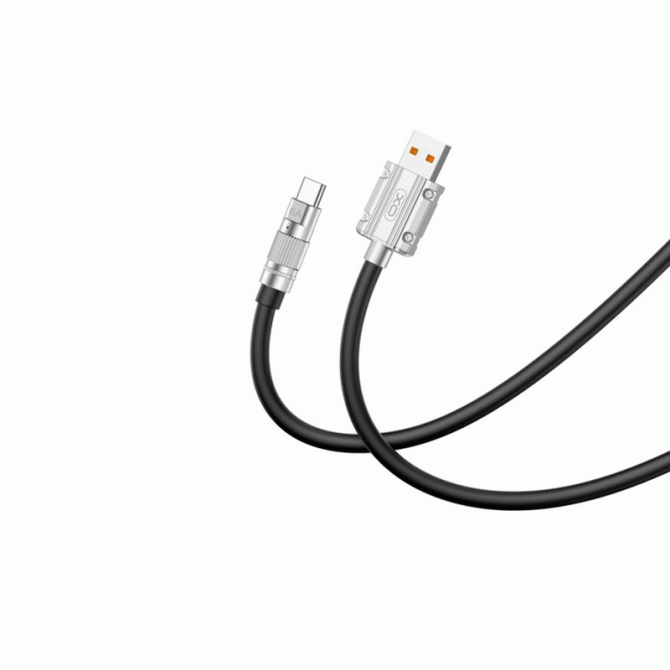 Кабель XO NB227 Type-C 6A/1.2m Black