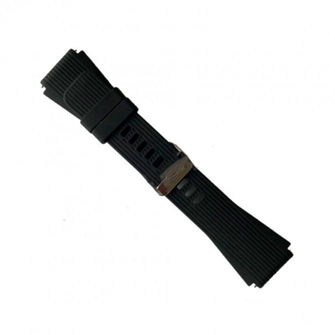 Ремінець універсальний силіконовий Strong 20mm Чорний