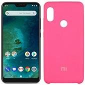 Чохол Soft Case для Xiaomi Redmi 6 Pro/Mi A2 Lite Яскраво малиновий FULL