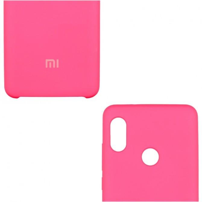 Чохол Soft Case для Xiaomi Redmi 6 Pro/Mi A2 Lite Яскраво малиновий FULL-2