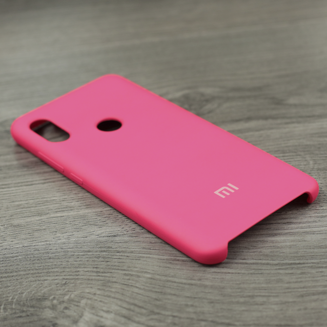 Чохол Soft Case для Xiaomi Redmi 6 Pro/Mi A2 Lite Яскраво малиновий FULL-3