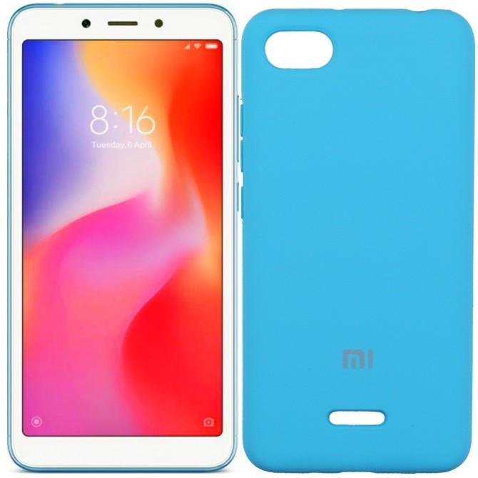 Чехол Soft Case для Xiaomi Redmi 6a Ярко синий FULL