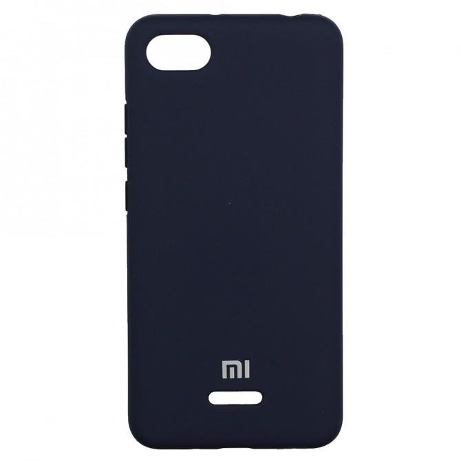 Чохол Soft Case для Xiaomi Redmi 6a Синiй-1
