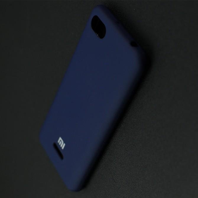 Чохол Soft Case для Xiaomi Redmi 6a Синiй-3
