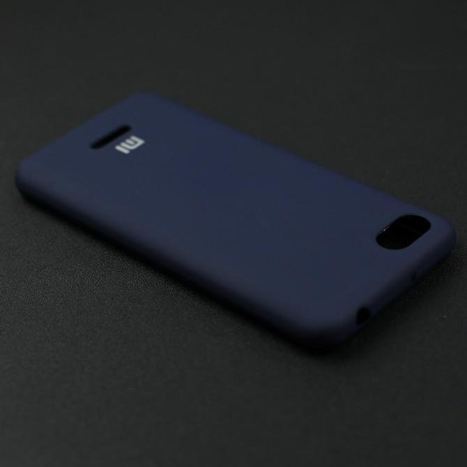 Чохол Soft Case для Xiaomi Redmi 6a Синiй-4