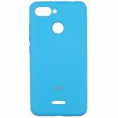 Чохол Soft Case для Xiaomi Redmi 6 Яскраво Синiй FULL