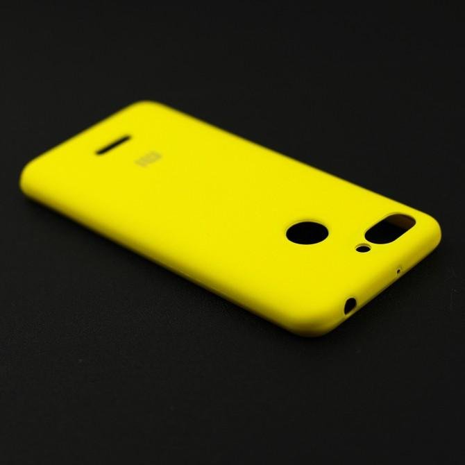 Чохол Soft Case для Xiaomi Redmi 6 Жовтий FULL-4