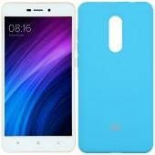 Чохол Soft Case для Xiaomi Redmi Note 4x Яскраво Синiй FULL