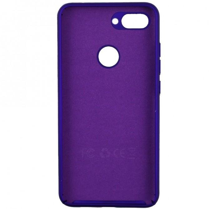 Чохол Soft Case для Xiaomi Mi8 Lite Фiолетовий FULL-2
