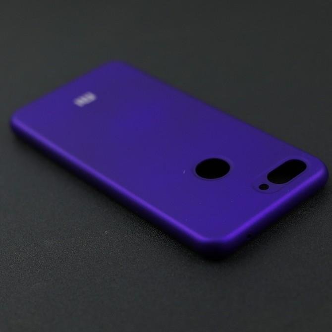 Чохол Soft Case для Xiaomi Mi8 Lite Фiолетовий FULL-4