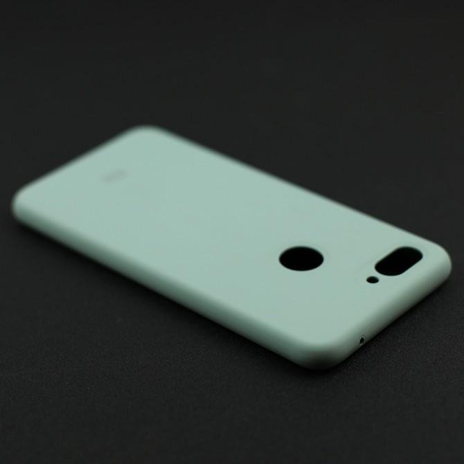 Чохол Soft Case для Xiaomi Mi8 Lite Свiтло блакитний FULL-4