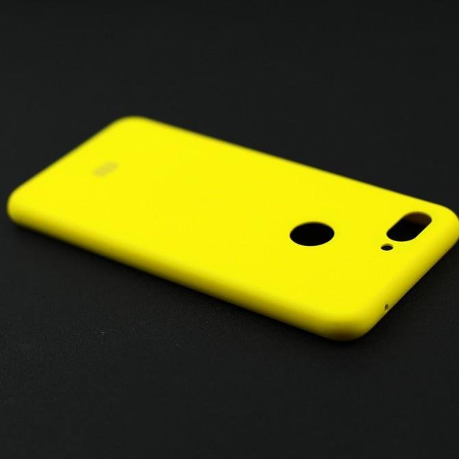 Чохол Soft Case для Xiaomi Mi8 Lite Жовтий FULL-4